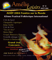 Amelie loisirs août 2004